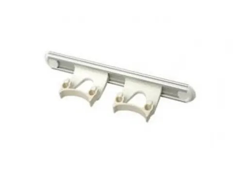 Ecolab Ophangsysteem compleet Muurhouder 2 stelen 30cm Wit