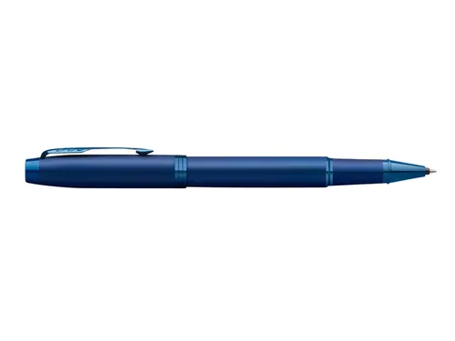 Rollerpen Parker IM Monochrome Blue Fijn Zwarte inkt