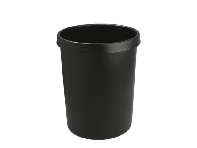 Kunststof Prullenmand 45 Liter H X Ø 480X 390Mm Pp Zwart