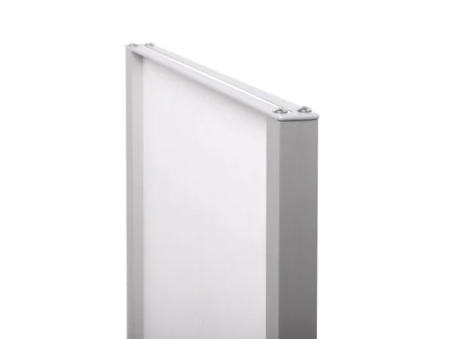 Totem Paneel+ Dubbelzijdige Display 594x1682mm (2xA1) Zilver frame
