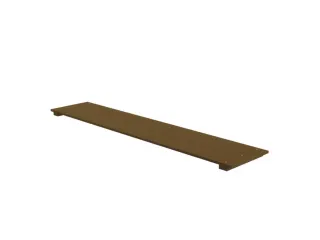 Werkbordes M. Houten Laag,V. Multifunctionele Vouwladder,Hout - 1