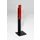 Staande Asbak 3.5 liter 1250x310x310mm Ral3000 Voet Zwart Staal