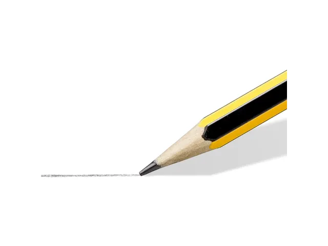 Crayon à bois Staedtler Noris 122 HB embout gomme blister 3 pièces
