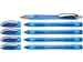 Balpen Schneider Slider Memo XB blauw 4st + 1 gratis Slider balpen