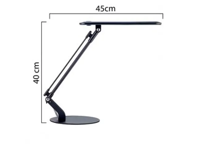 Unilux Rumbaled bureaulamp LED Zwart