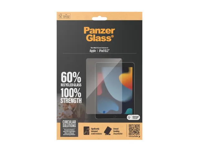 PanzerGlass Screen Protector iPad 10.2'' (2019-2021) | Ultra-Wide F