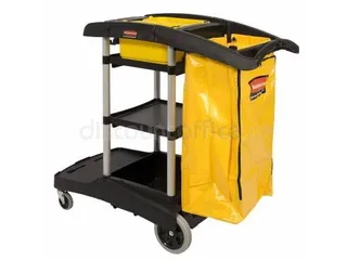 Reinigingswagen High Capacity Cart Rubbermaid Zwart - 1