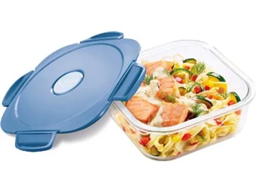 Lunchbox Glas Picnik Blauw 1,2 L