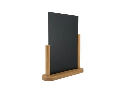 Krijtbord Securit Elegant 21x28x7cm teak hout
