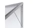 Vergrendelbaar notitiebord Outdoor Slim 4xA4 Zilver