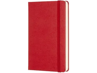 Notitieboek Moleskine pocket 90x140mm blanco hard cover scarlet red - 7