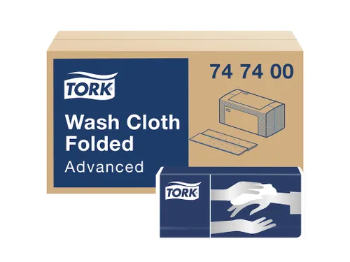 Tork 747400 Advanced Gevouwen Wasdoek H3 4-laags Wit 2400 stuks