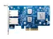 QNAP QXG-10G2T, Intern, Bedraad, PCI Express, Ethernet, 10000 Mbit/s,
