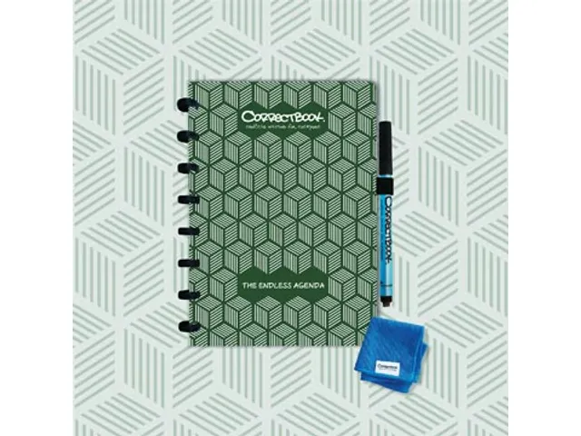 Endl Agenda A5 uitwisb/herbruikb Forest gr