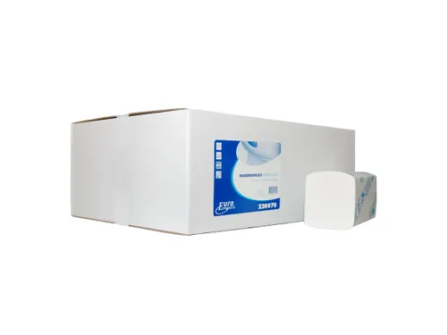 Handdoekpapier 220070 Euro interfold CEL 2-Laags 33x22cm 3200 Stuks