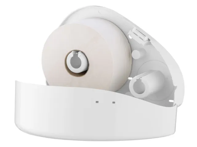 Toiletpapier Dispenser Wit Voor Mini Jumborol Toiletpapier