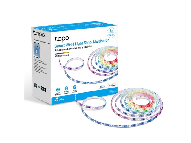 TP-Link Tapo L920-5, Slimme strookverlichting, Wi-Fi, Wit, 802.11b, 80