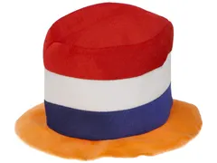 Oranje hoed rond