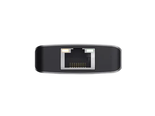 Adapter Trust Dalyx 6-in-1 USB-C multipoort grijs