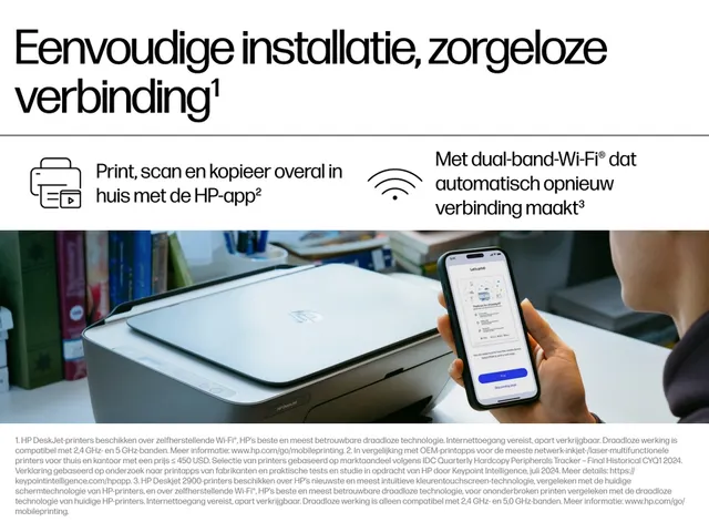 HP DeskJet 2920 All-in-One Inktjetprinter Print/Scan/Kopie