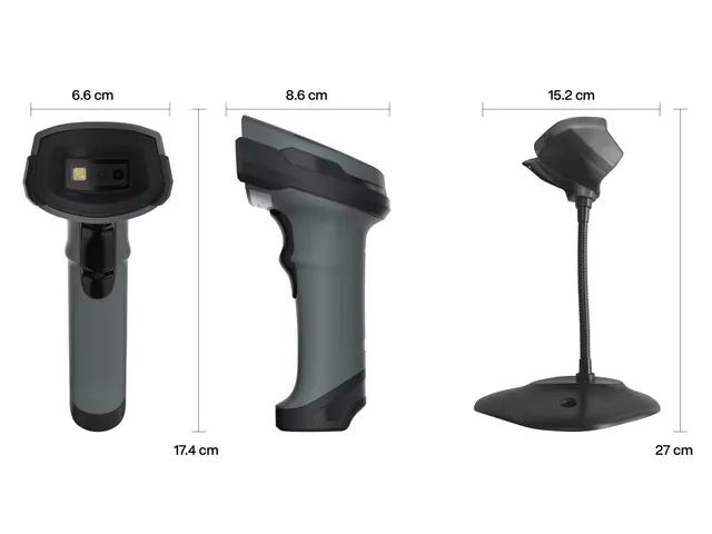 Safescan 330-W Barcodescanner met standaard 1D en 2D barcodes USB-A