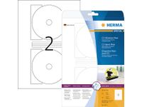 Etiket HERMA 5115 CD 116mm wit 50stuks