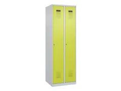 locker voor scheiding van kleding,HxBxD 1850x600x500mm,2vak