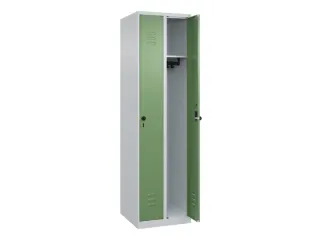 locker,HxBxD 1850x500x500mm,2vak,vak B 250mm,draaigrendel - 2