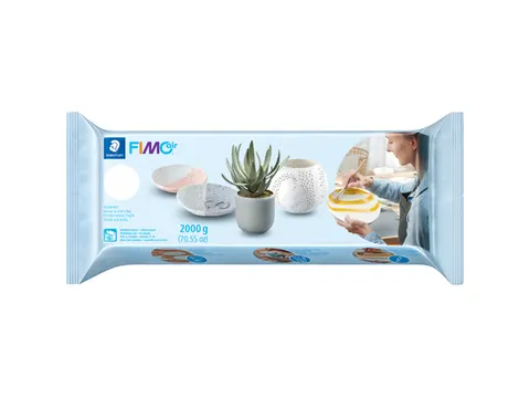 Boetseerklei FIMO Air 2000 gram Wit