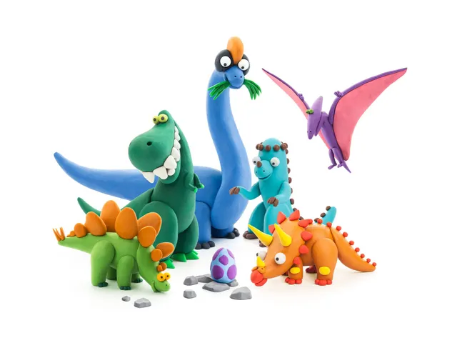 Hey Clay Klei set Dinos 15 delen