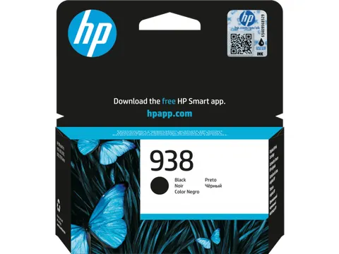 HP 938 originele zwarte inktcartridge 4S6X8PE