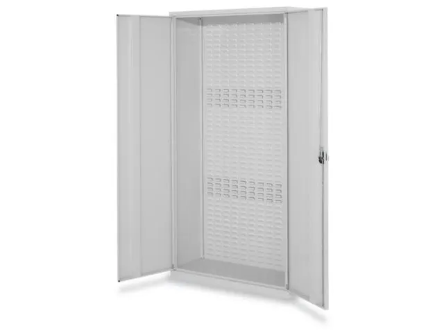 Bakkenkast Staalplaat 1950x1000x410mm Deuren V. Staalplaat Leeg