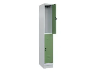 dubbeldekse locker,HxBxD 1950x300x500mm,1x2vak.,vak B 300mm - 2