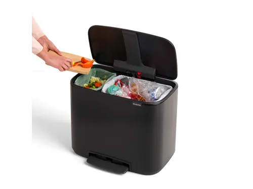 Bo Pedaalemmer 11+23 Liter Mat Zwart