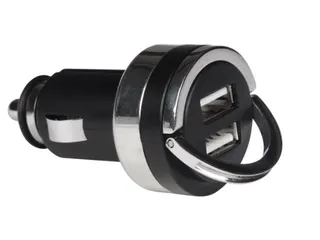 USB-Lader Voor DE Auto Met 2 x USB-Aansluiting (5 V - 4.2 A) - 21 W MA - 1