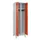 locker voor scheiding van kleding,HxBxD 1950x600x500mm,2vak