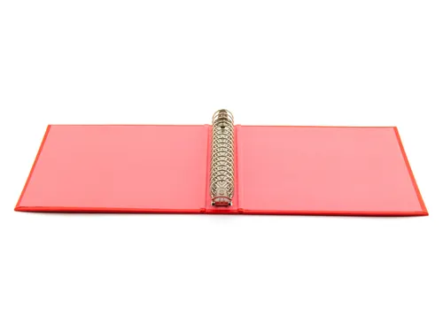 Ringband Kangaro A5 17-rings 20mm O-mechaniek rood
