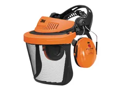 3M Peltor G500 Combinatieset Bosbouw met 5C-1 vizier Oranje