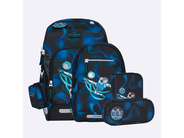 Schooltasset Beckmann Active Air FLX Magic League black 6 dlg (Schoolt