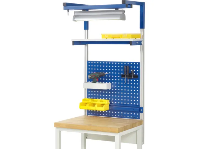 opbouwelement,v. werkbank,HxBxD 1380x750x350mm,draagverm. 100kg,staal