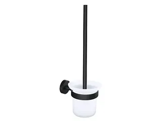 Toiletborstel met wandhouder Tesa Moon 40561 Zwart Zelfklevend - 1