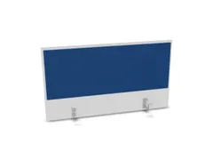 opzetpaneel,v. bureau,aanbouw achter,B 1000mm,Bl-wit,BN6016-blauw