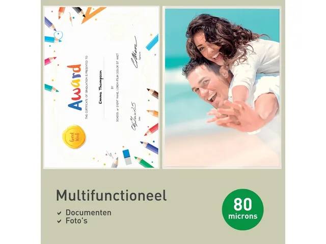 Lamineerhoes Leitz Ilam A5 2x80 Micron 100stuks