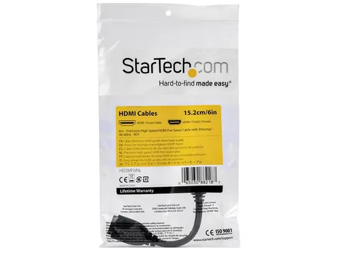 High Speed Hdmi Port Saver Verlengkabel 4k 60hz 15cm