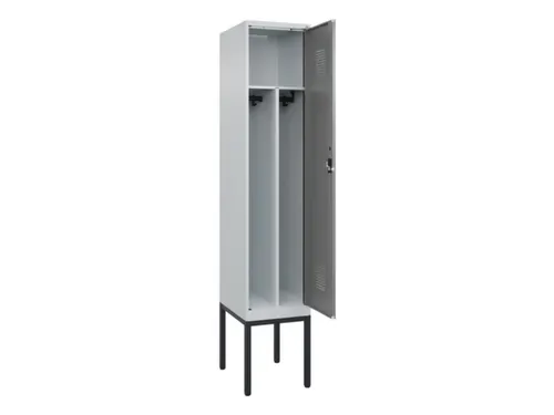 locker voor scheiding van kleding,HxBxD 2120x400x500mm,1vak