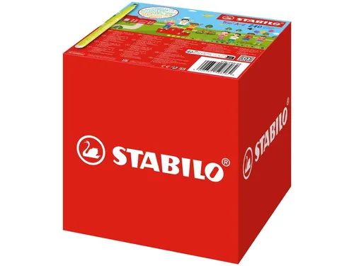 Viltstift STABILO Trio A-Z 378 240st assorti