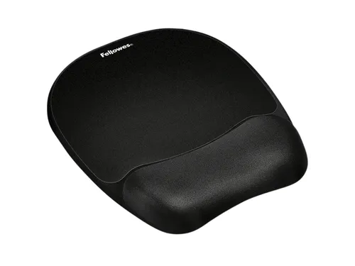 Muismat met polssteun Fellowes Memoryfoam zwart