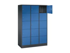 grootvolume-lockersysteem,HxBxD 1950x1220x500mm,3x5vakken,cil.-slot