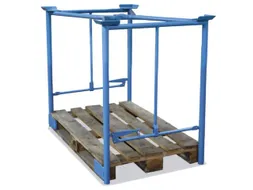 Pallet-stapelbeugel 1600x1200x1000mm Belasting 750kg Ral 5012
