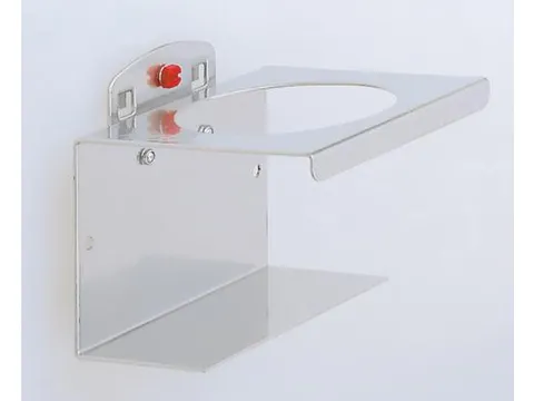 porte-canettes rond p. plaque de rangement perforée simple RAL7016